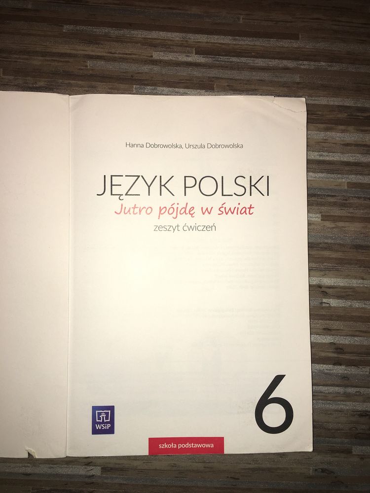 Jutro pójdę w świat klasa 6. ćwiczenia J. Polski