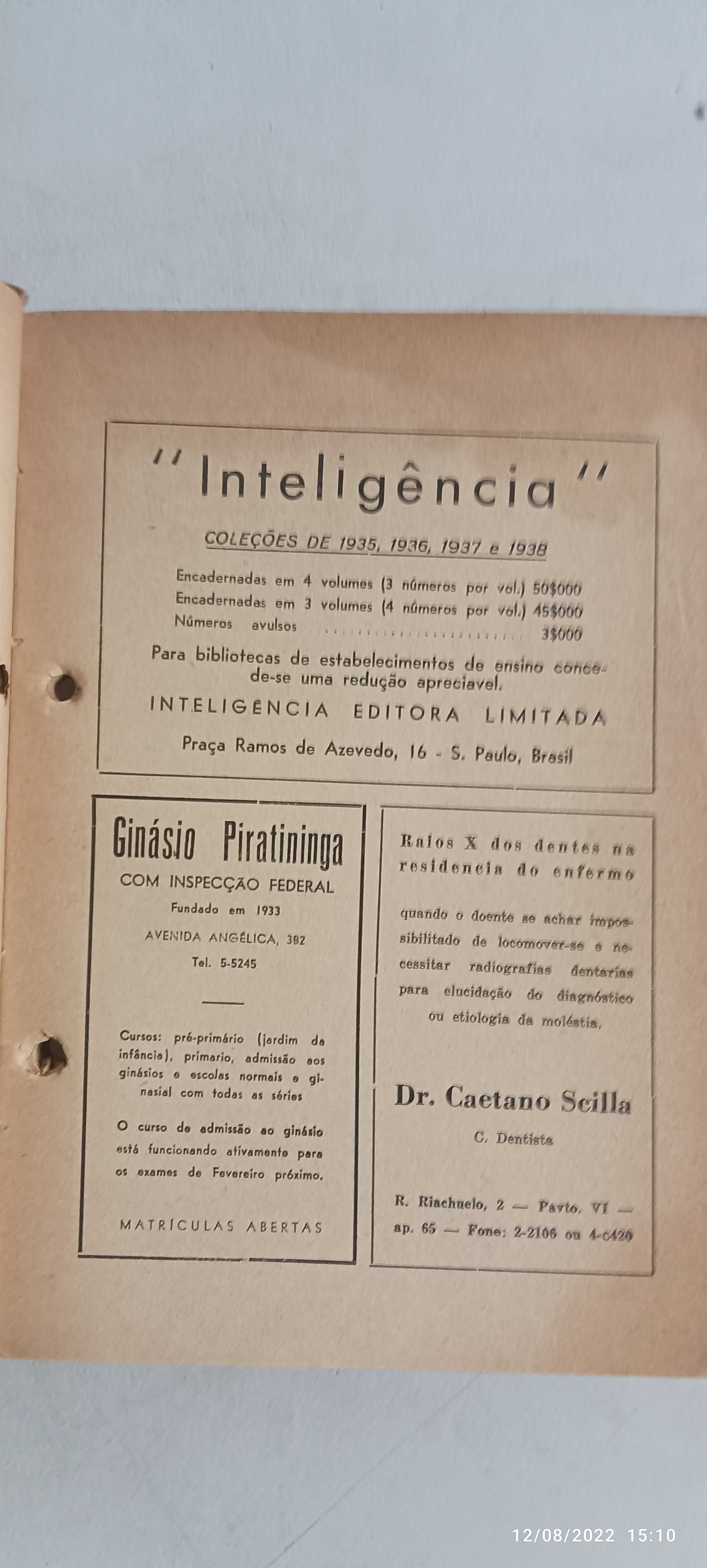 Livro PA-3 - Revista  - Inteligência Nº52