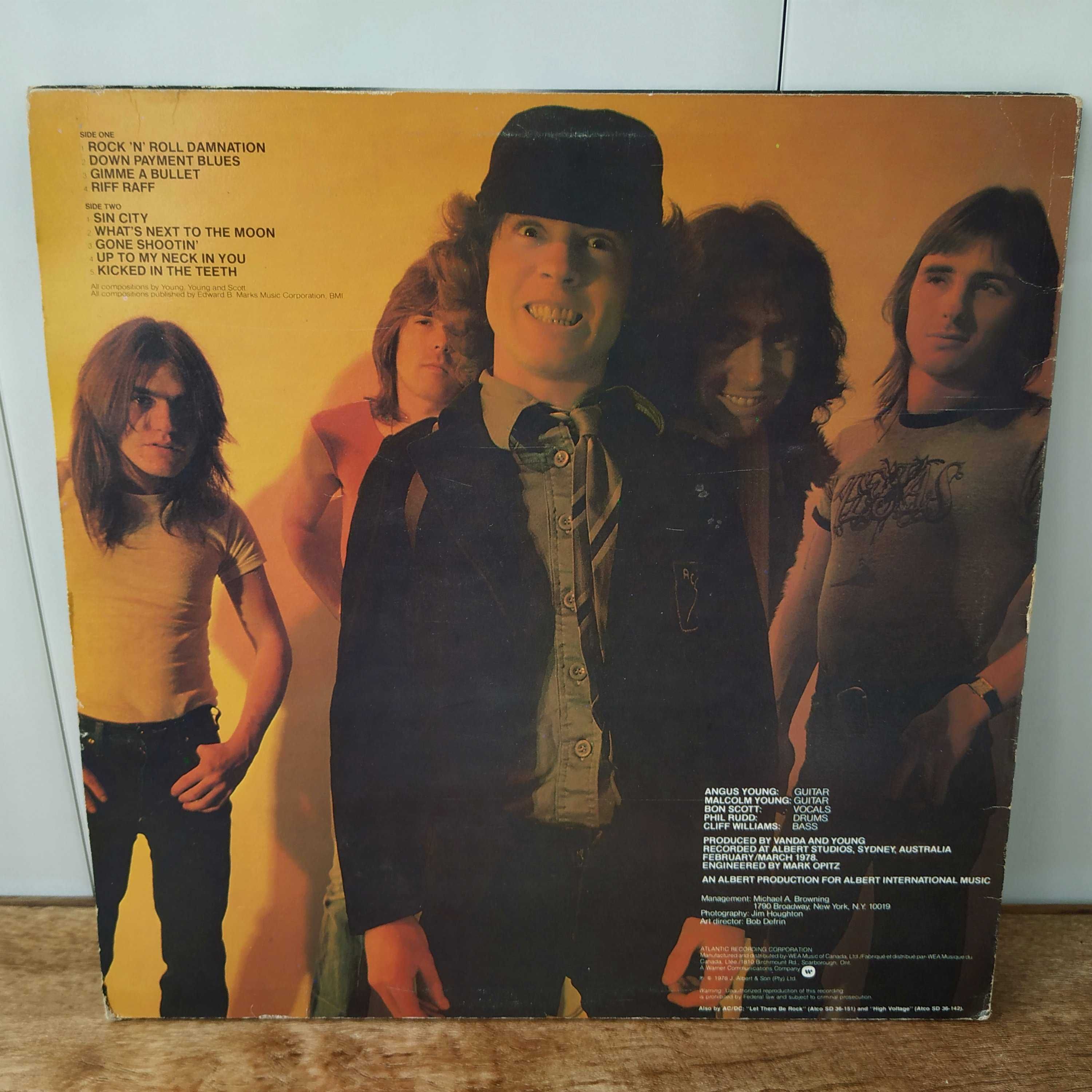 AC/DC – Powerage 1978 1st Press Canada