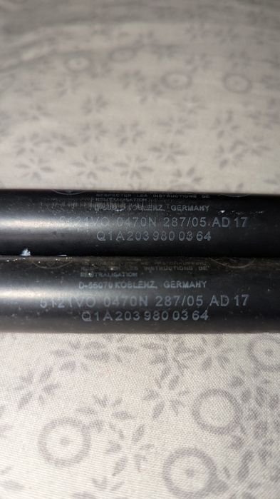 Продам газові упори багажника mercedes c class w203 s203 універсал