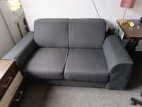 Sofa szara dwuosobowa