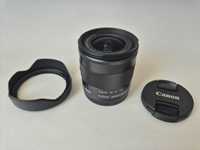 Lente Canon Ef-m 11-22mm IS STM (como nova)