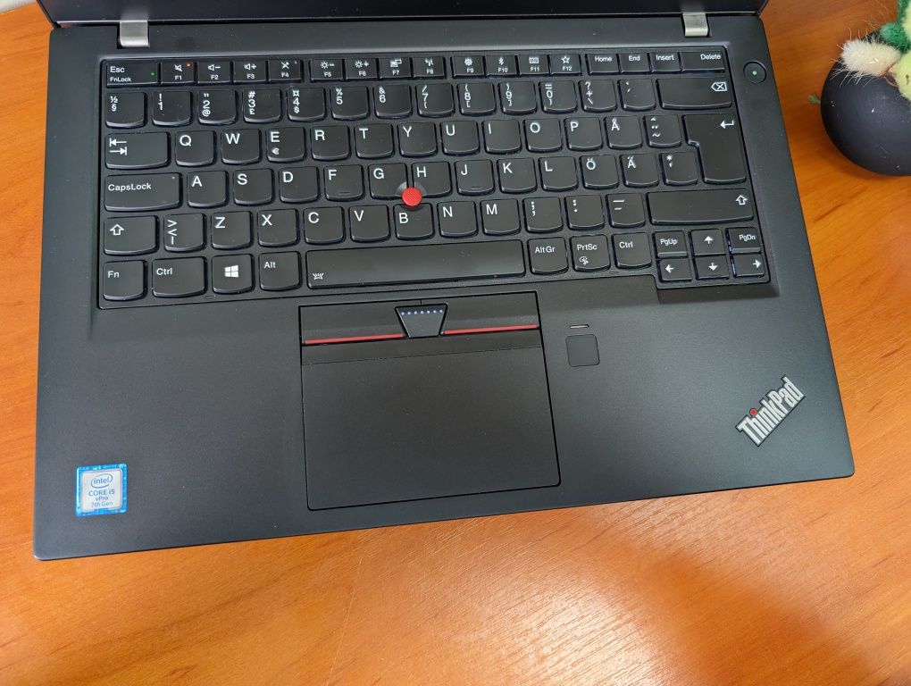 Ноутбук Lenovo ThinkPad T470s/i5-7200U/16/512/FHD/IPS/14/Опт.Роздріб