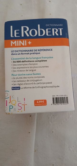 Mini dicionário de francês