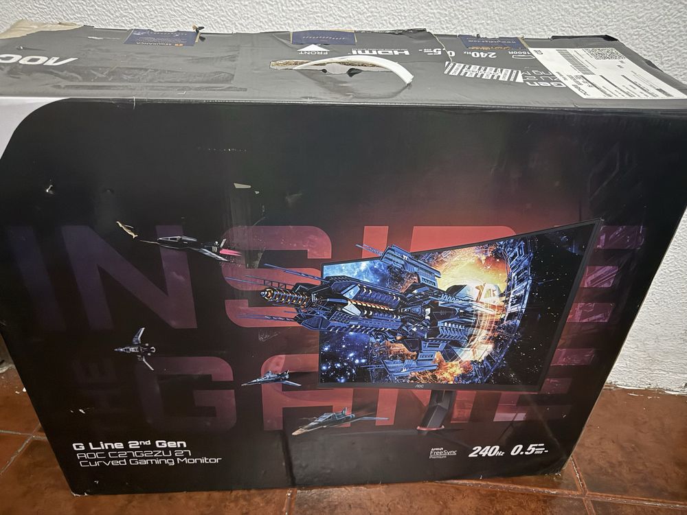 Vendo monitor aoc 27 polegadas 240hz