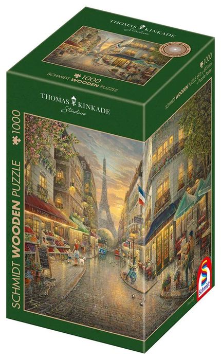 Puzzle Pq 1000 T.kinkade Malowniczy Paryż 112967 Schmidt Puzzle