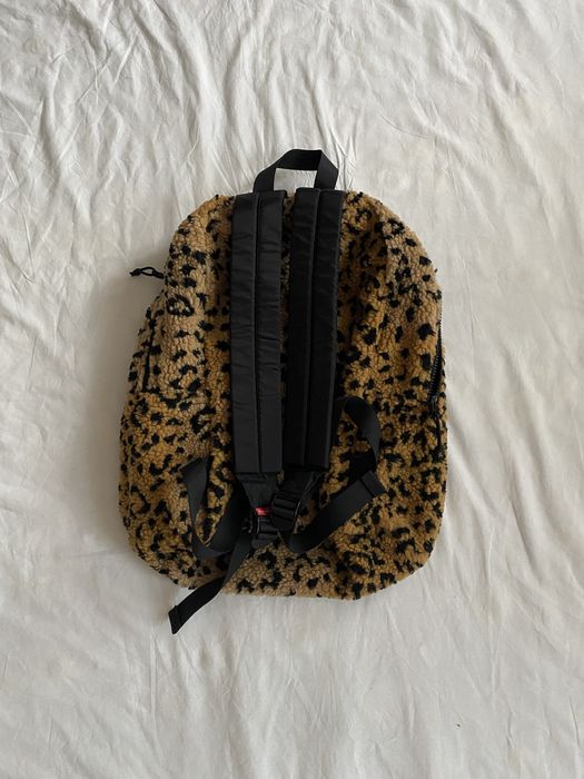 Рюкзак Supreme Leopard fleece