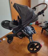 Carrinho bebe de 3 rodas e babycoque