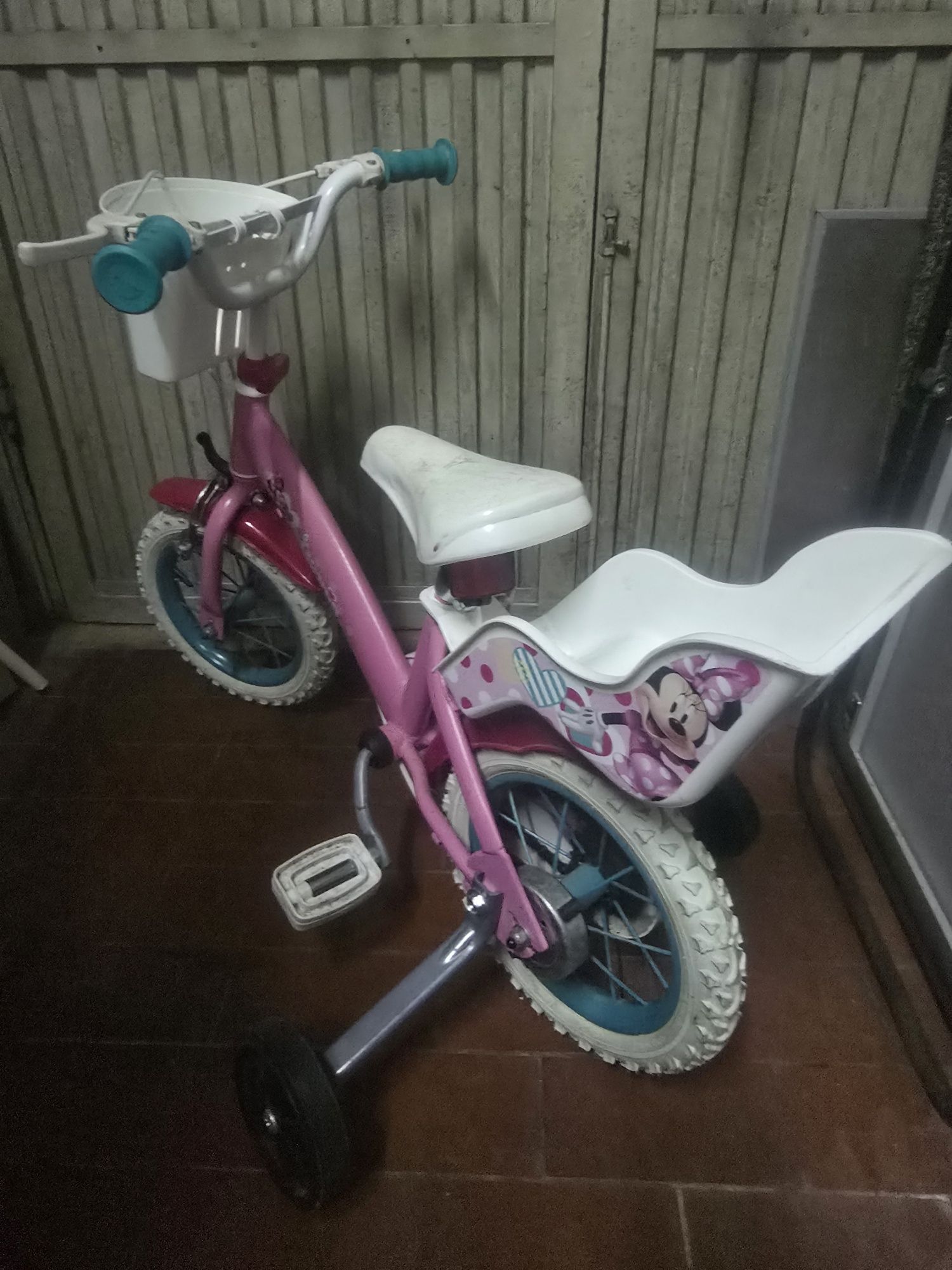 Bicicleta da Minnie como nova