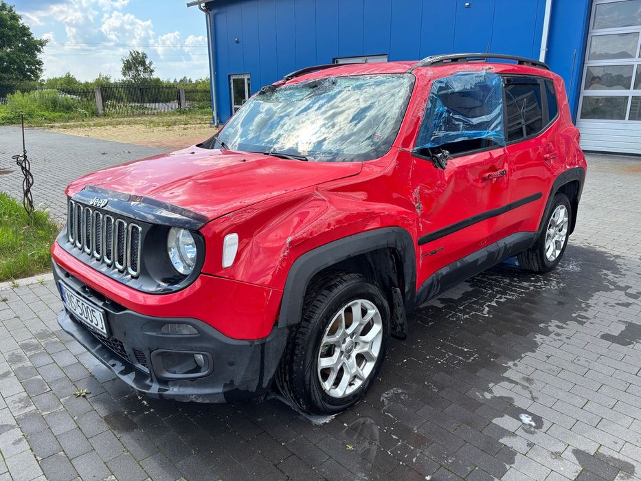 Jeep Renegade 2.4 benzyna LATITUDE plus GAZ HAK pali jeżdzi