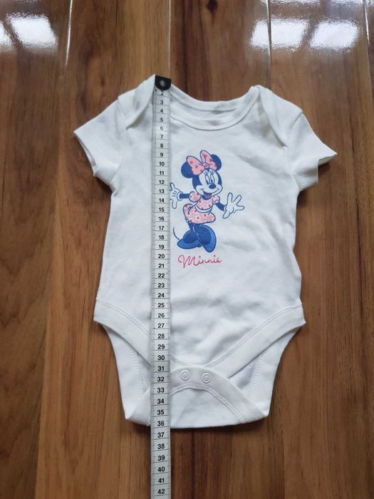 Disney Baby  bodziak Myszka Minnie białe body Minnie 0-3 miesięcy 62cm
