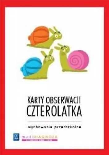 Karty obserwacji czterolatka - praca zbiorowa