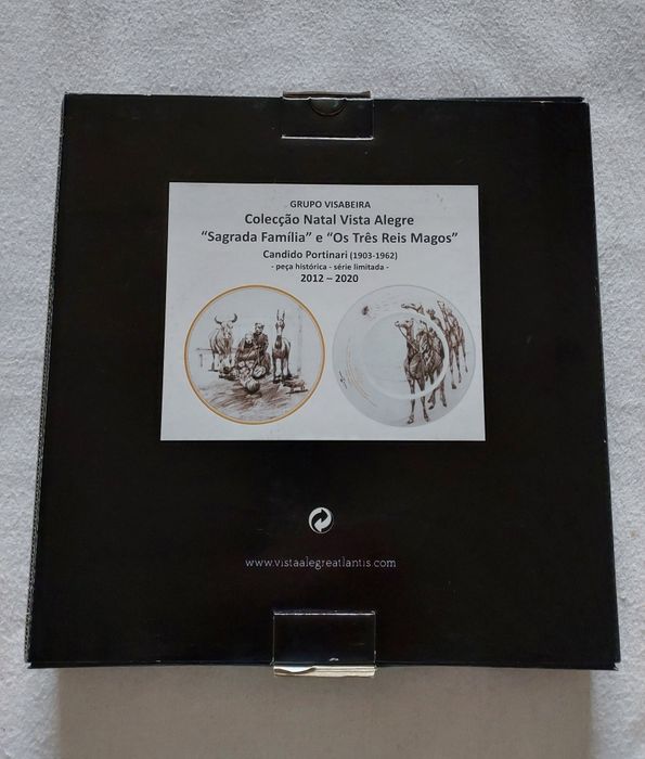 Prato "Coleção Natal" 2012 Vista Alegre