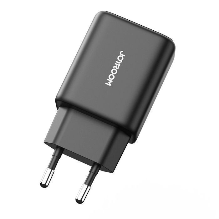 Ładowarka Joyroom Sieciowa USB-C 25W SFC / PPS / PD - Czarna + Kabel