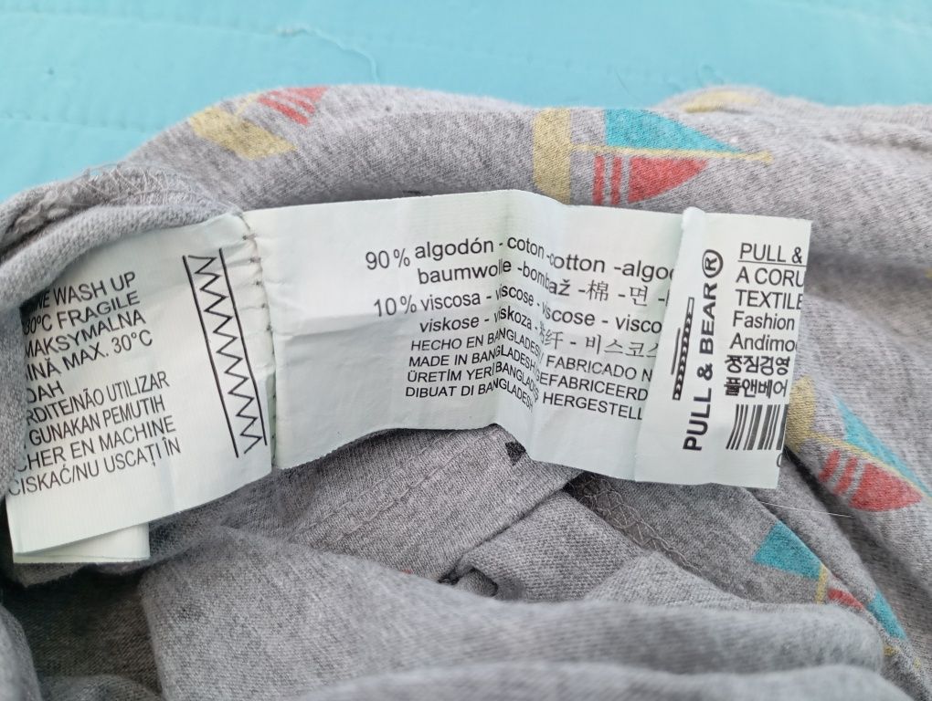 Top Pull & Bear estampado