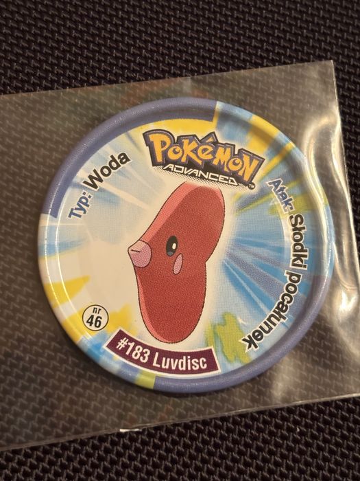 Polskie metal tazo pokemon (seria advanced set 1): Luvdisc
