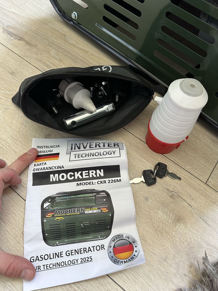 Agregat prądotwórczy Mockern CKR 226M 230/400V 20L AVR