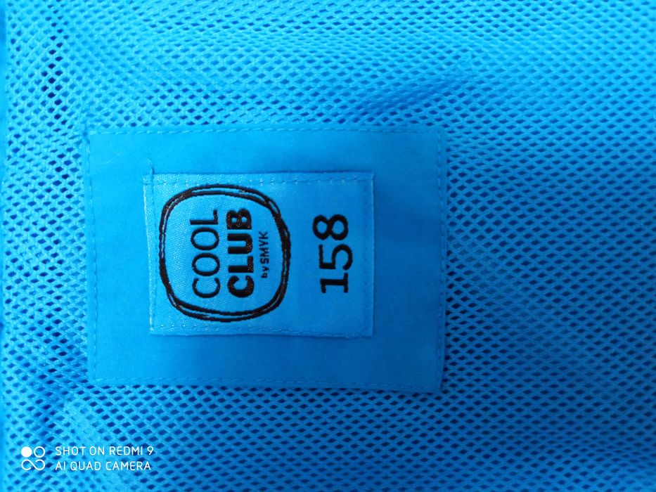 Kurtka chłopięca z kapturem 158 cool club smyk