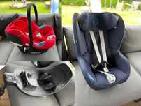 CYBEX GOLD Nosidełko + Baza Isofix +Fotelik 0-13kg Zestaw 3 elementy