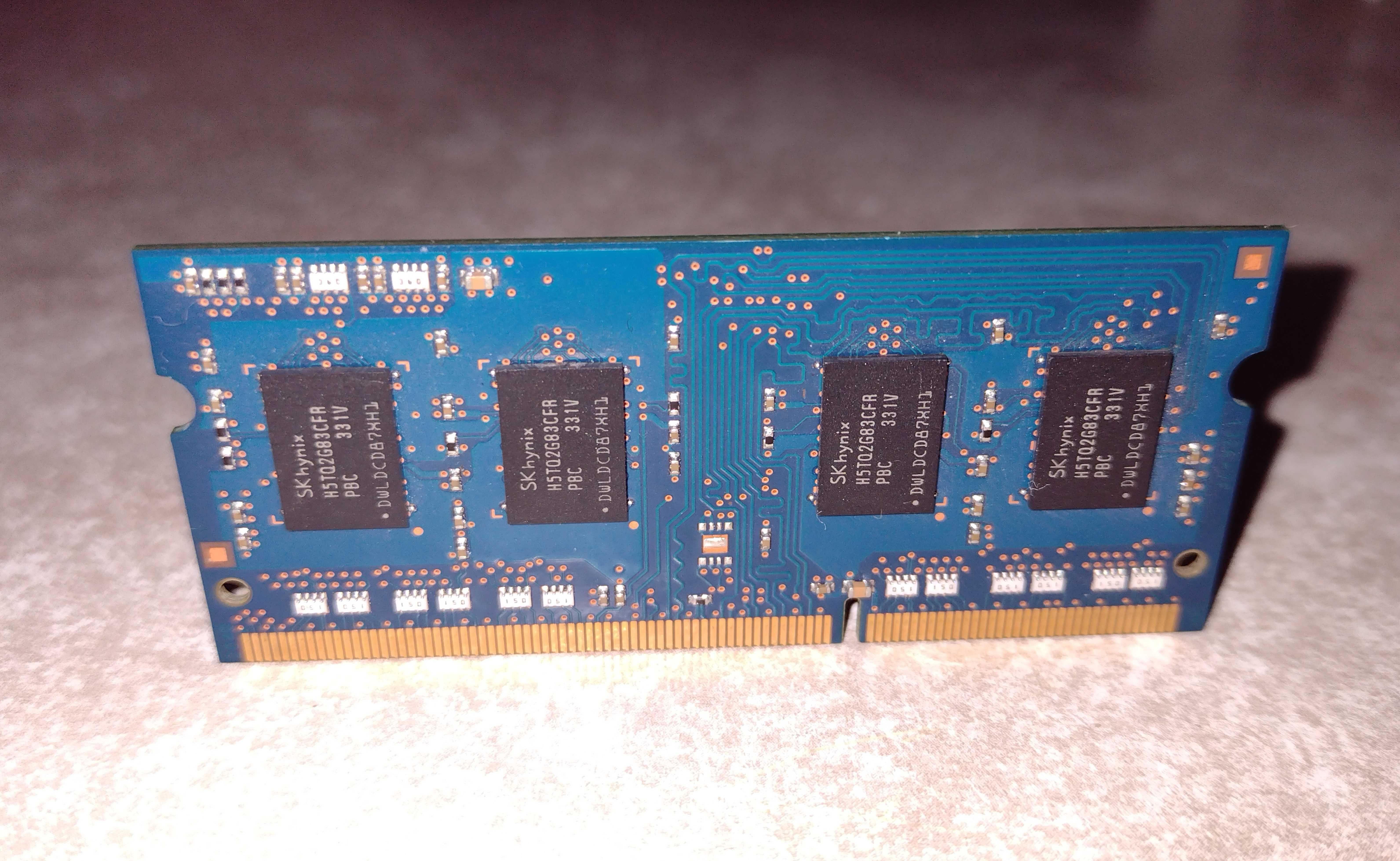 Оперативная память DDR3 2GB для ноутбука