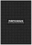 Blok A4 60 kartek, Narcisuss kropki, czarny. Narcissus. Nowy Produkt