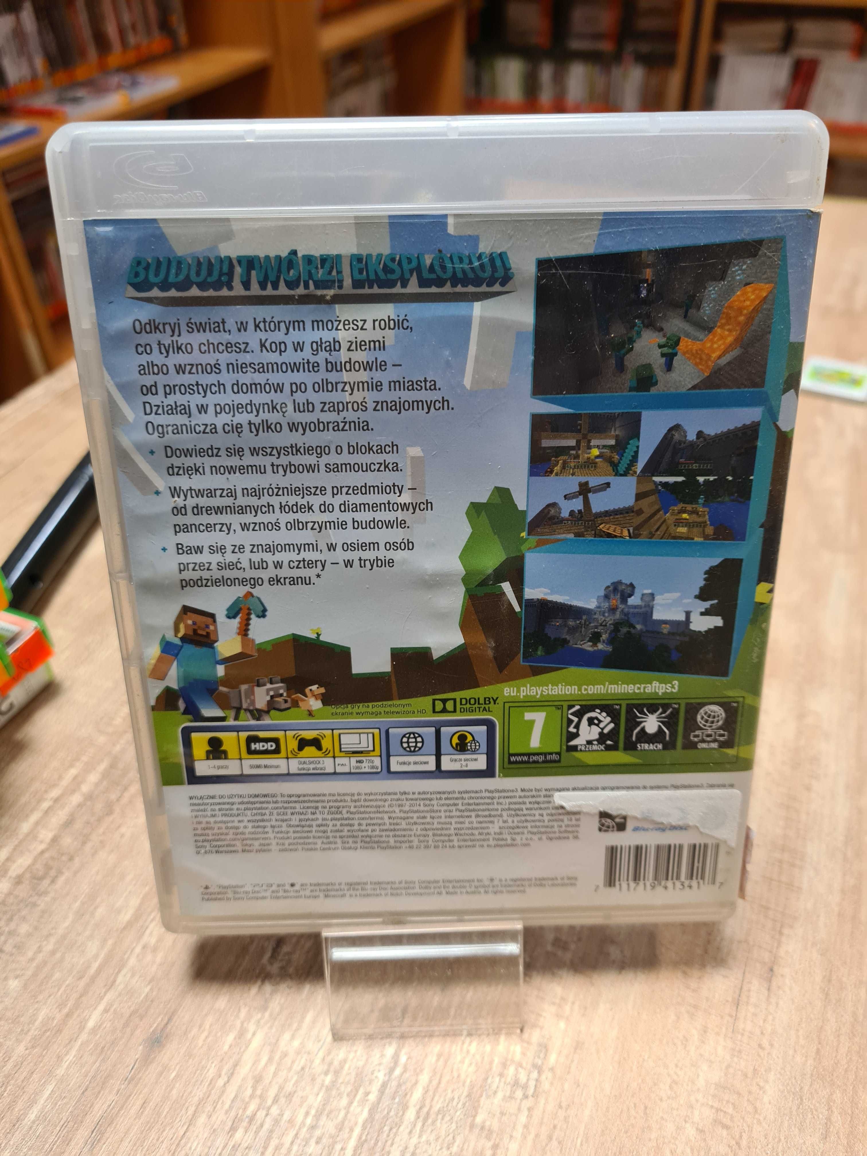 Minecraft PS3, Sklep Wysyłka Wymiana