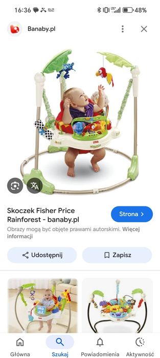 Skoczek Fischer Price