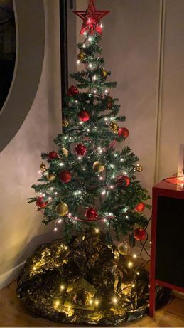 Arvore de Natal com decorações