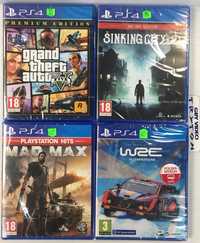 Gry PS4/PS5 Mad Max The Sinking City WRC Generations GTA V