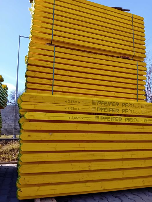 Sklejka budowlana, szalunki stropowe, podpora budowlana dźwigar korona