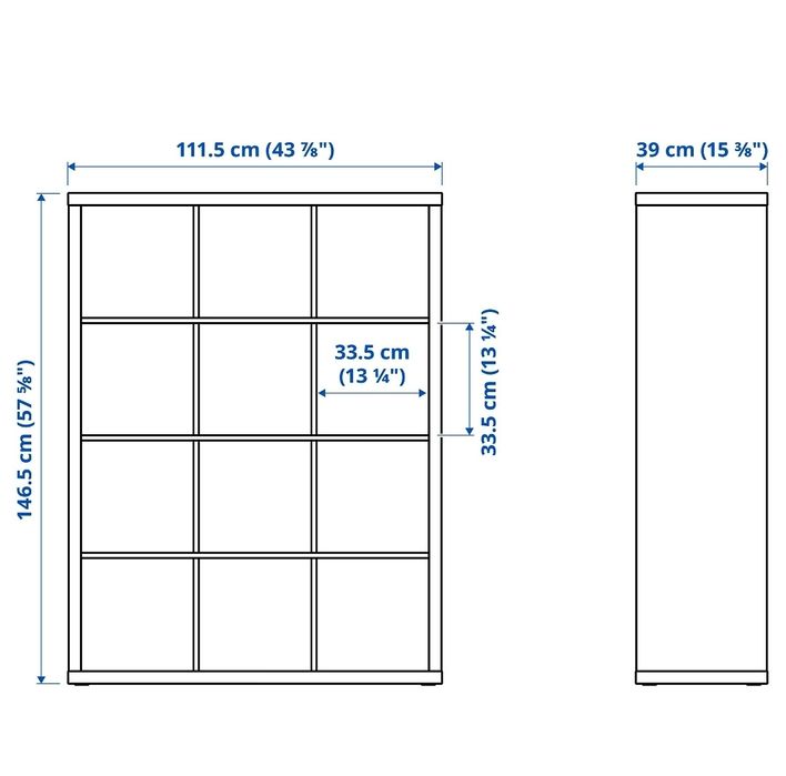 Regał IKEA kallax 3x4 /dostawa