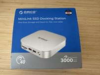 Dock station Orico minilink SSD para mac mini M4