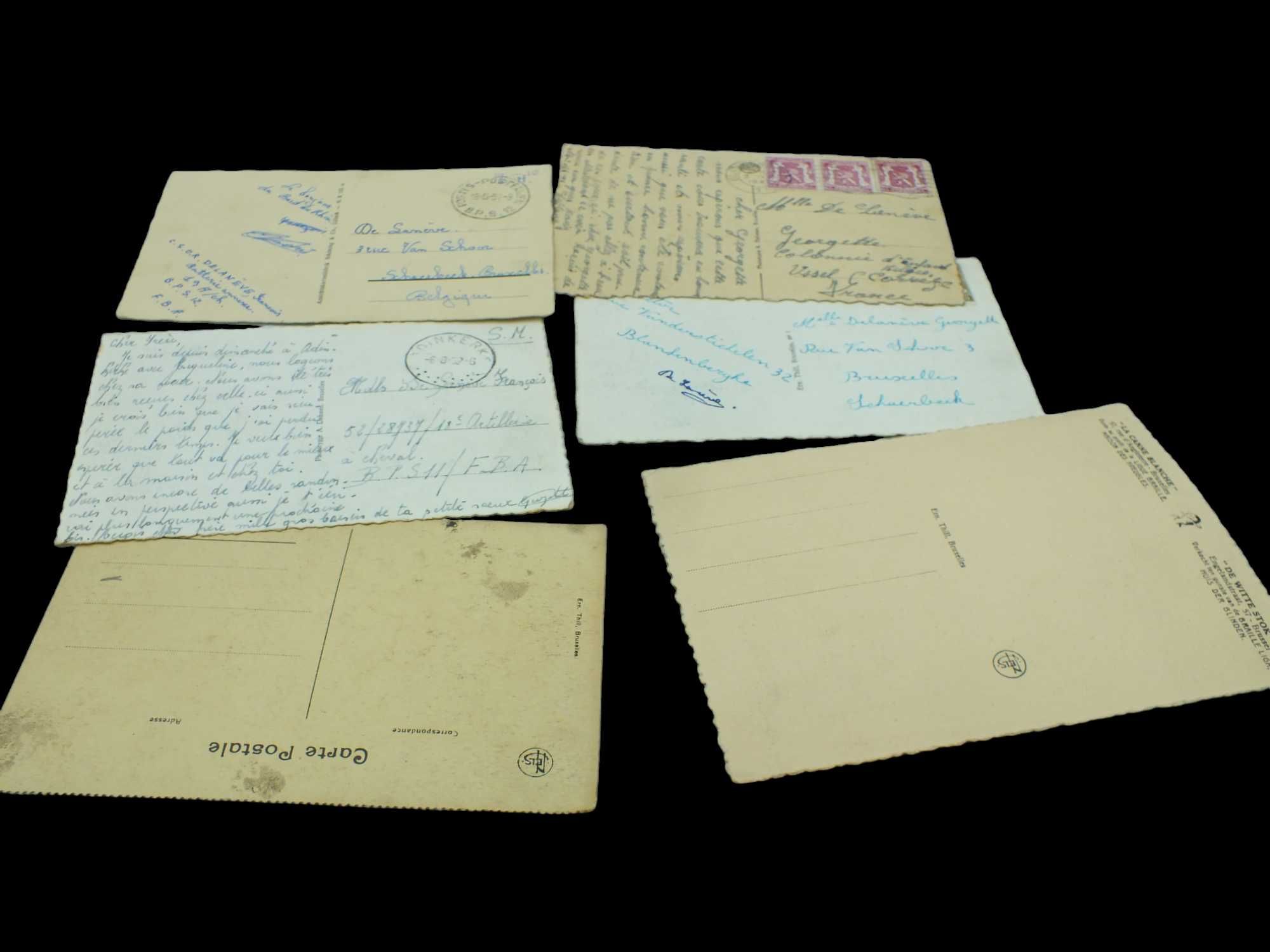 Stare kartki pocztowe lata 40-te i 50-te L 142