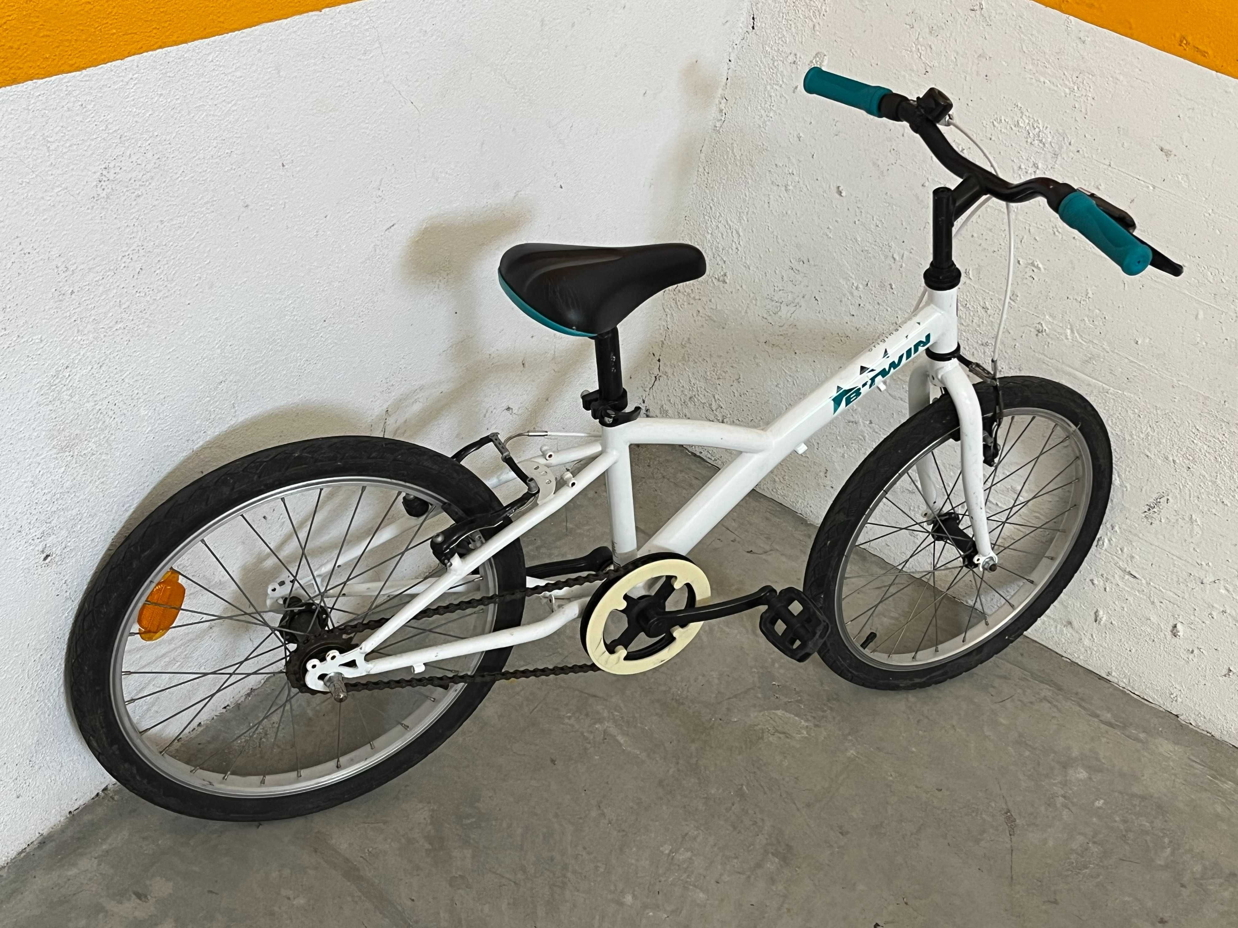 Bicicleta criança roda 20 ideal 6 - 9 anos