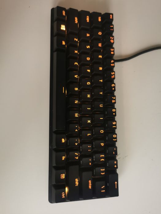 Razer hunstman mini purple switch czarna