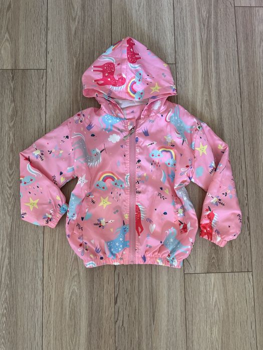 Вітровка легка куртка для дівчинки на зріст 116-120