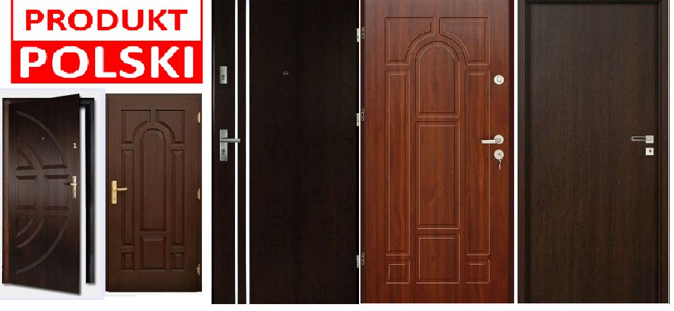 Drzwi do mieszkania w bloku wejściowe ZEWNĘTRZNE-wewnętrzne z montażem