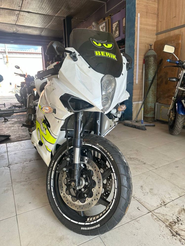 HYOSUNG 650r gt. После дтп. Запускаеться.