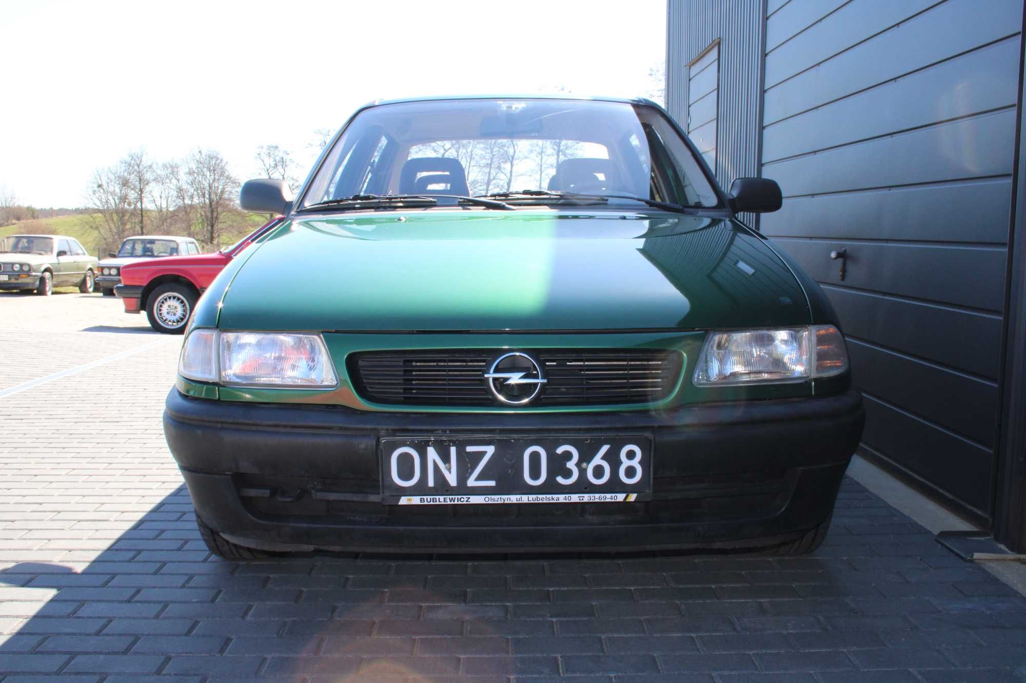 Opel Astra F 1.4 8v 1996 59.000km Salon Bublewicz  Stan Kolekcjonerski