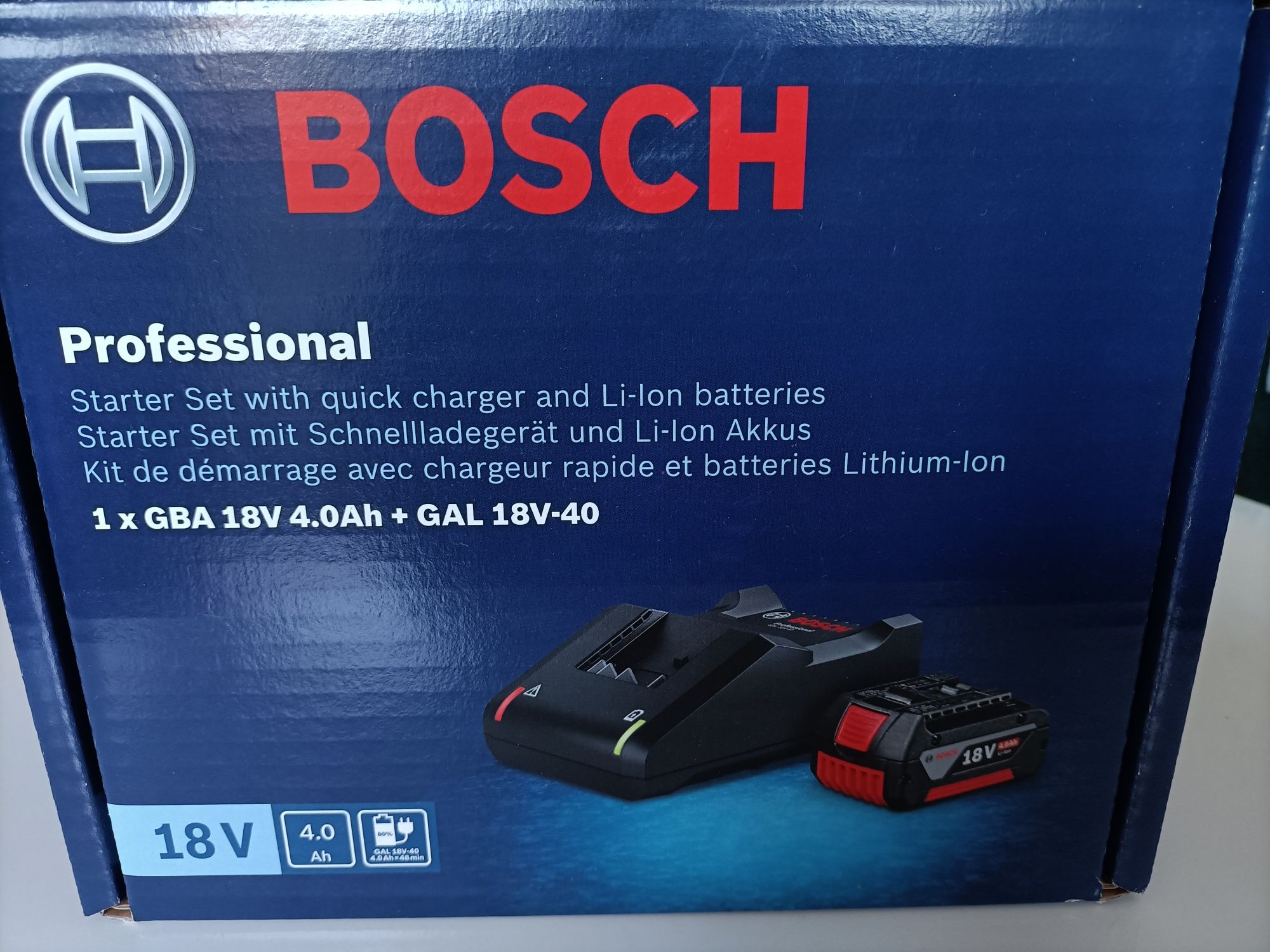 Bosch akumulator 4ah+ładowarka