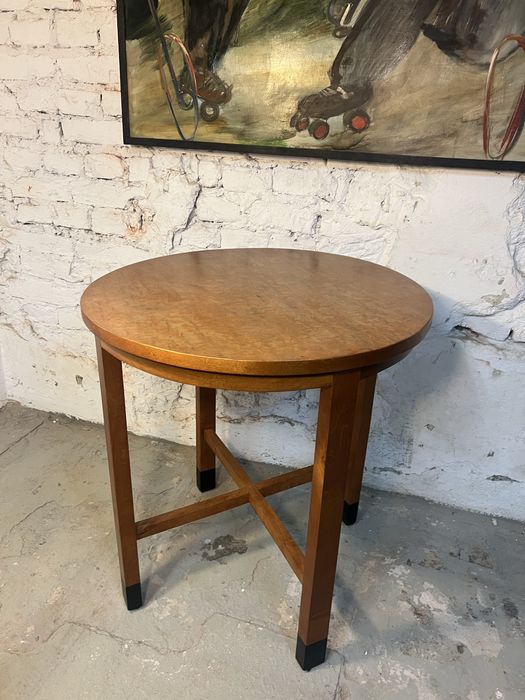 Stół Art Deco po renowacji vintage retro