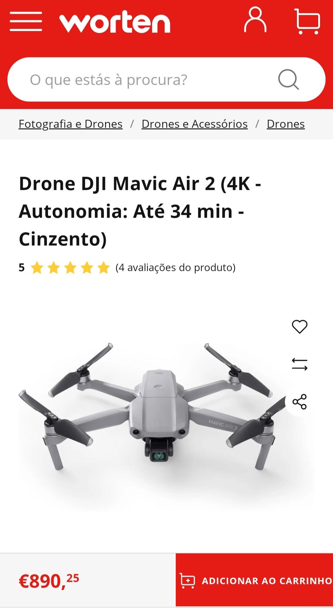 Drone DGI Mavik 2 4K