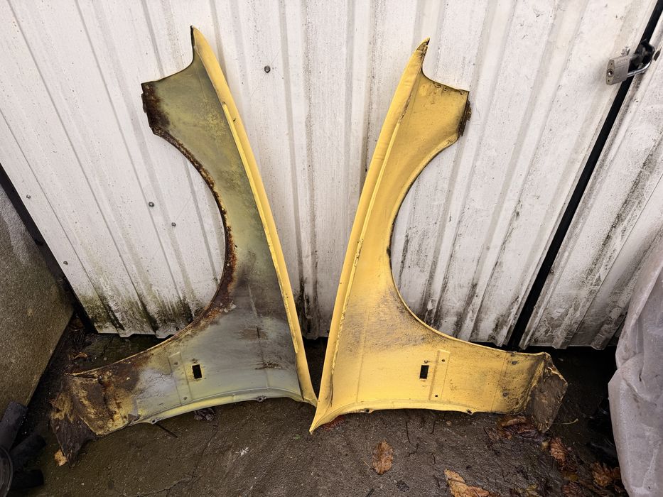 Blotniki przod e36 sedan/combi/compact dakargelb przedlift