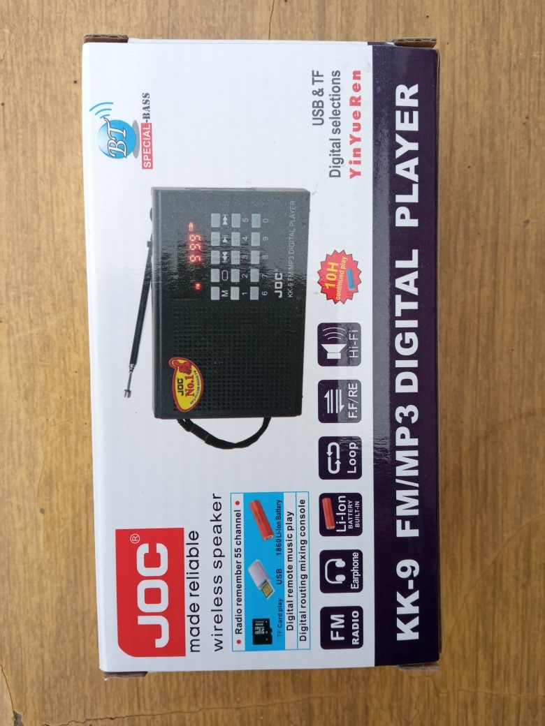 Sprzedam radio JOC KK-9 bluetooth z MP 3