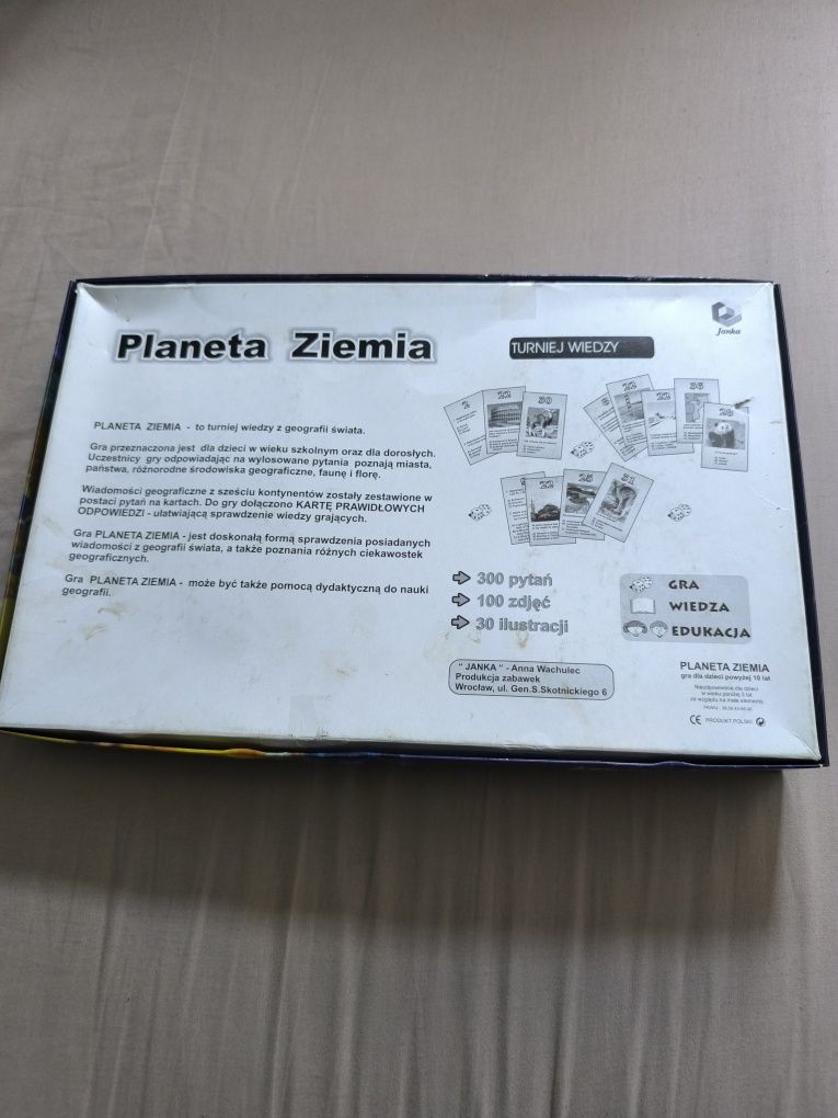 Gra planszowa Planeta Ziemia