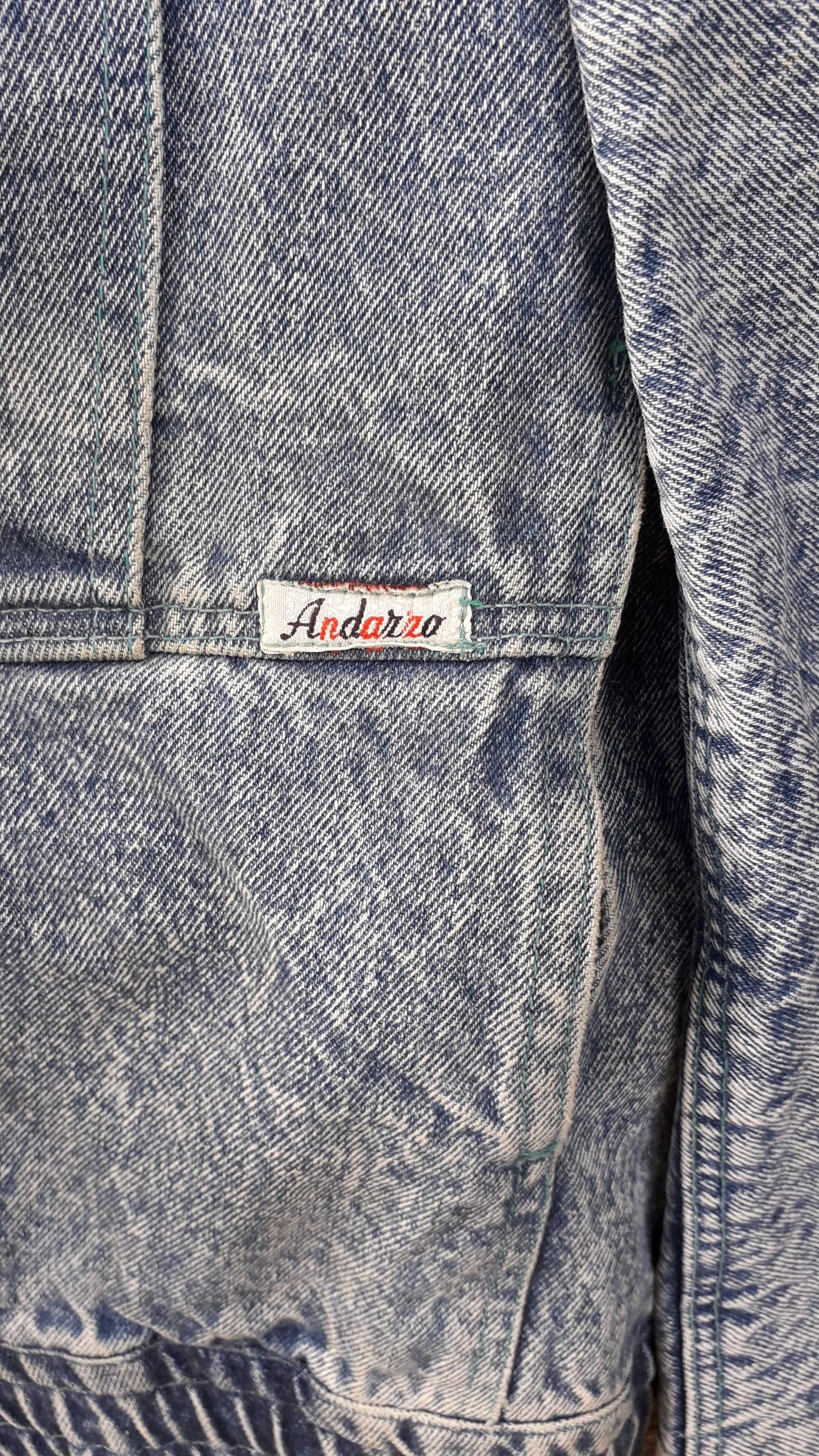 Stara kurtka / bluza jeansowa z lat 80'/90' rozmiar M