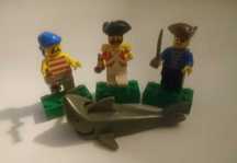 LEGO Pirates piraci, żołnierz i rekin
