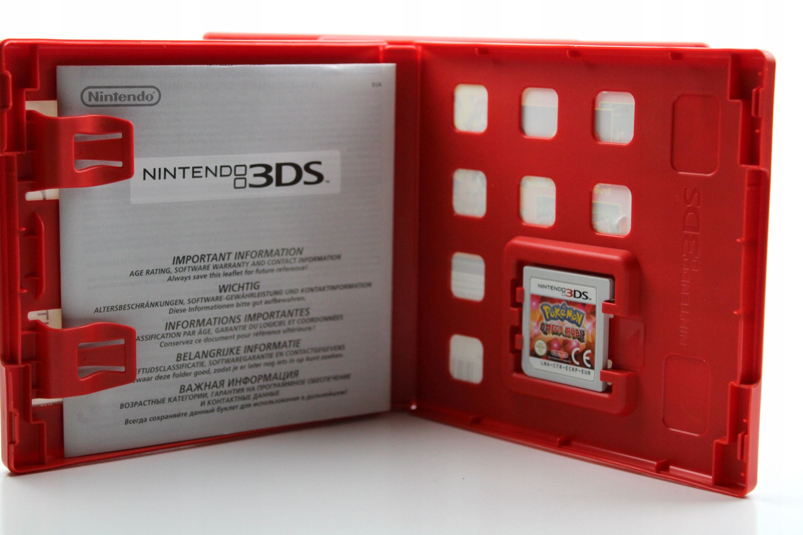 Pokemon Omega Ruby Nintendo 3Ds