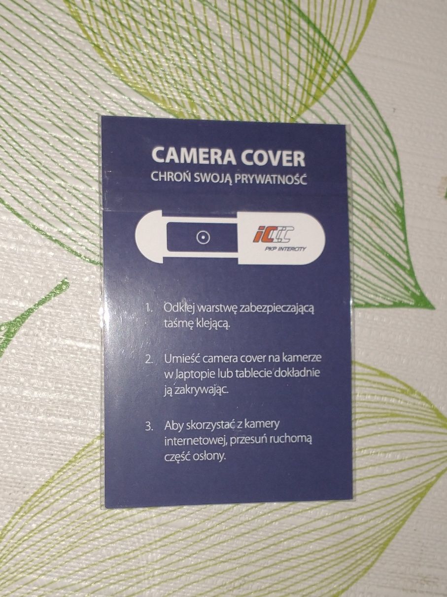Kamera cover Spy, Webcam / od PKP intercity iC.