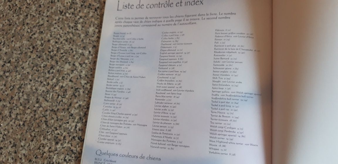 Livro Caderneta Les Chiens